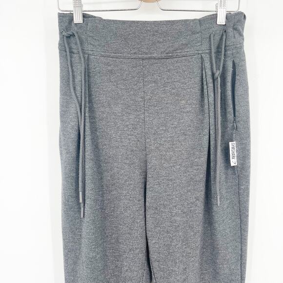 Gymshark Womens Slounge Cinched High Waist Lounge Activewear Joggers Pants Gray - Picture 9 of 9